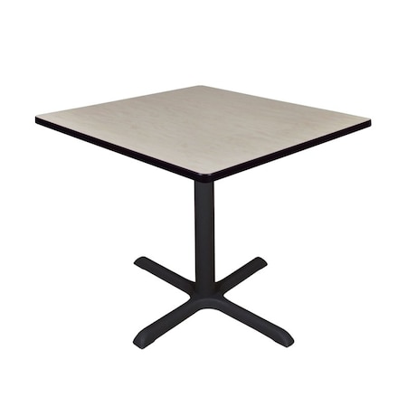 Cain Square Tables > Breakroom Tables > Cain Square & Round Tables, Wood, Metal Top, Maple TB4242PL